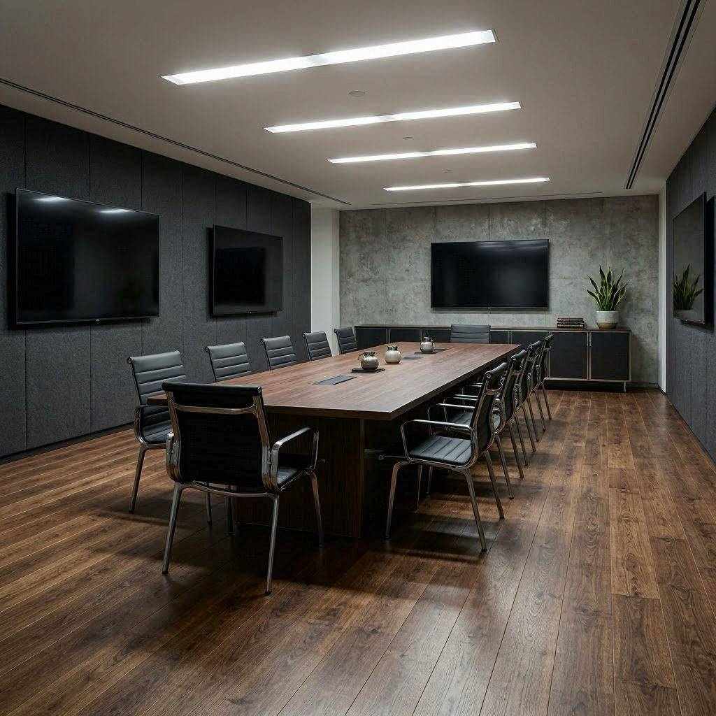 高层管理团队面对夜间加班增多应给写字楼办公视频会议隔音增加哪些核查步骤